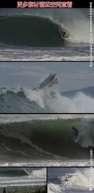 海上冲浪高清实拍视频素材