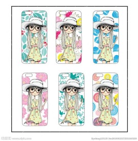 时尚女孩手机壳