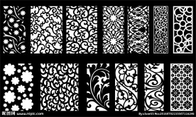 镂空雕花