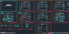天伦城38栋3单元设计图纸