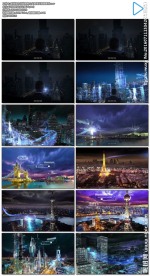 科技城市光线商务企业宣传片视频