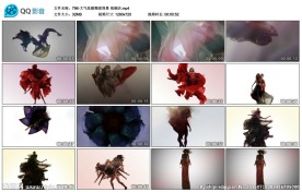 水墨民族风舞蹈背景墨舞LED