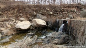 溪流 流水 河流