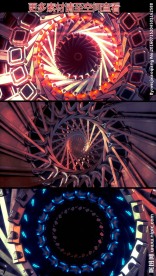 空间隧道循环VJ动态视频素材