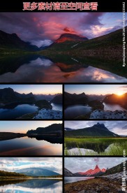 高山湖泊水流高清实拍视频素材