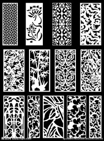 镂空雕花