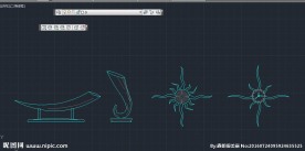 家装 装饰品 CAD