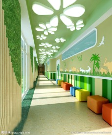 幼儿园走廊