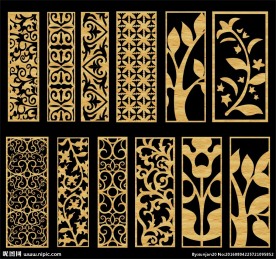 镂空雕花