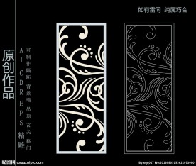 镂空雕花 移门图案