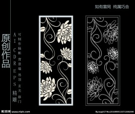 镂空雕花 移门图案