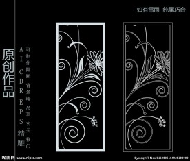 镂空雕花 移门图案