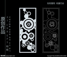 镂空雕花 移门图案