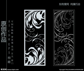 镂空雕花 移门图案