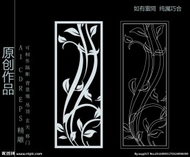 镂空雕花 移门图案