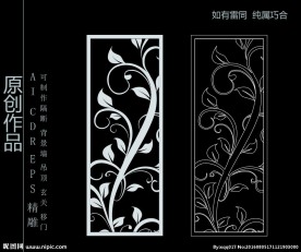 镂空雕花 移门图案