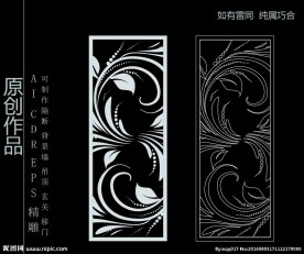 镂空雕花 移门图案