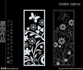 镂空雕花 移门图案