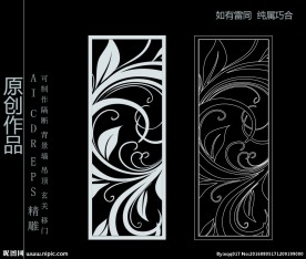 镂空雕花 移门图案