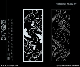 镂空雕花 移门图案