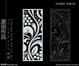 镂空雕花 移门图案