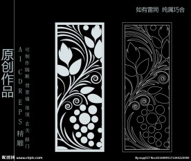 镂空雕花 移门图案