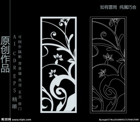 镂空雕花 移门图案