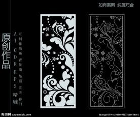 镂空雕花 移门图案