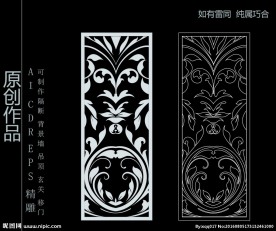 镂空雕花 移门图案