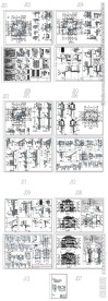 别墅住宅建筑大样图纸