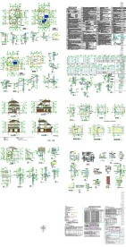 家居别墅装饰CAD图纸