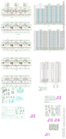 高层电梯楼设计CAD图纸