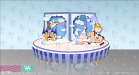 蓝色王子宝宝宴