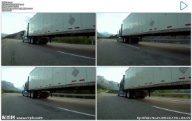 公路货车行驶