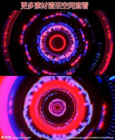 电子隧道空间循环动态背景视频