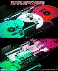 动感结构运动循环动态视频素材