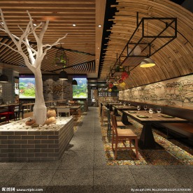 餐厅效果图3D模型