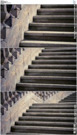 古老的石阶台阶视频