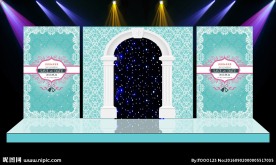 蒂芙尼婚礼背景