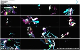 抽象液体爆炸视频素材