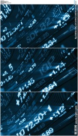 弯曲金融股市数据背景