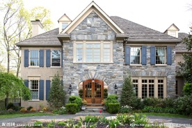 外墙效果图  别墅