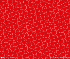 心形 小碎花  花布