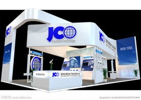 安防展135平米展台设计