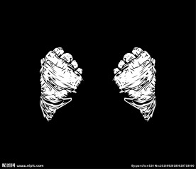 AI拳头复古T恤印花矢量图