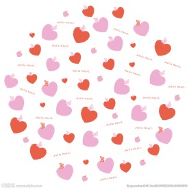 AI可爱浴帽印花矢量图