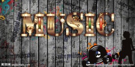 欧美复古工业机械3D字母酒吧K