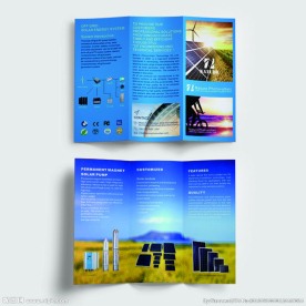 光伏产品三折页