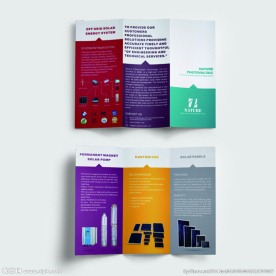 光伏产品三折页