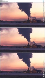 发电厂烟囱排污
